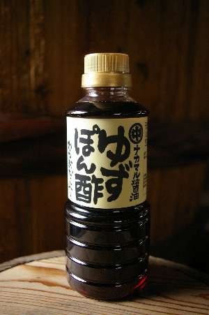 ゆずぽん酢　かつおだし入り360ｍｌ