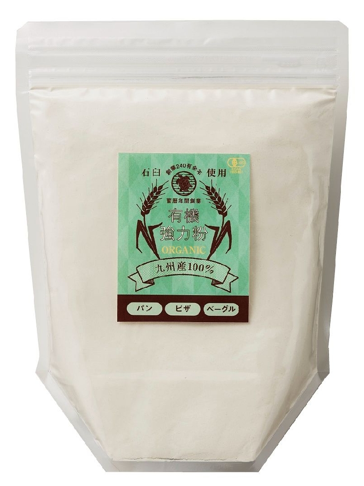 強力粉】九州産有機強力粉 500g - よかもん市場