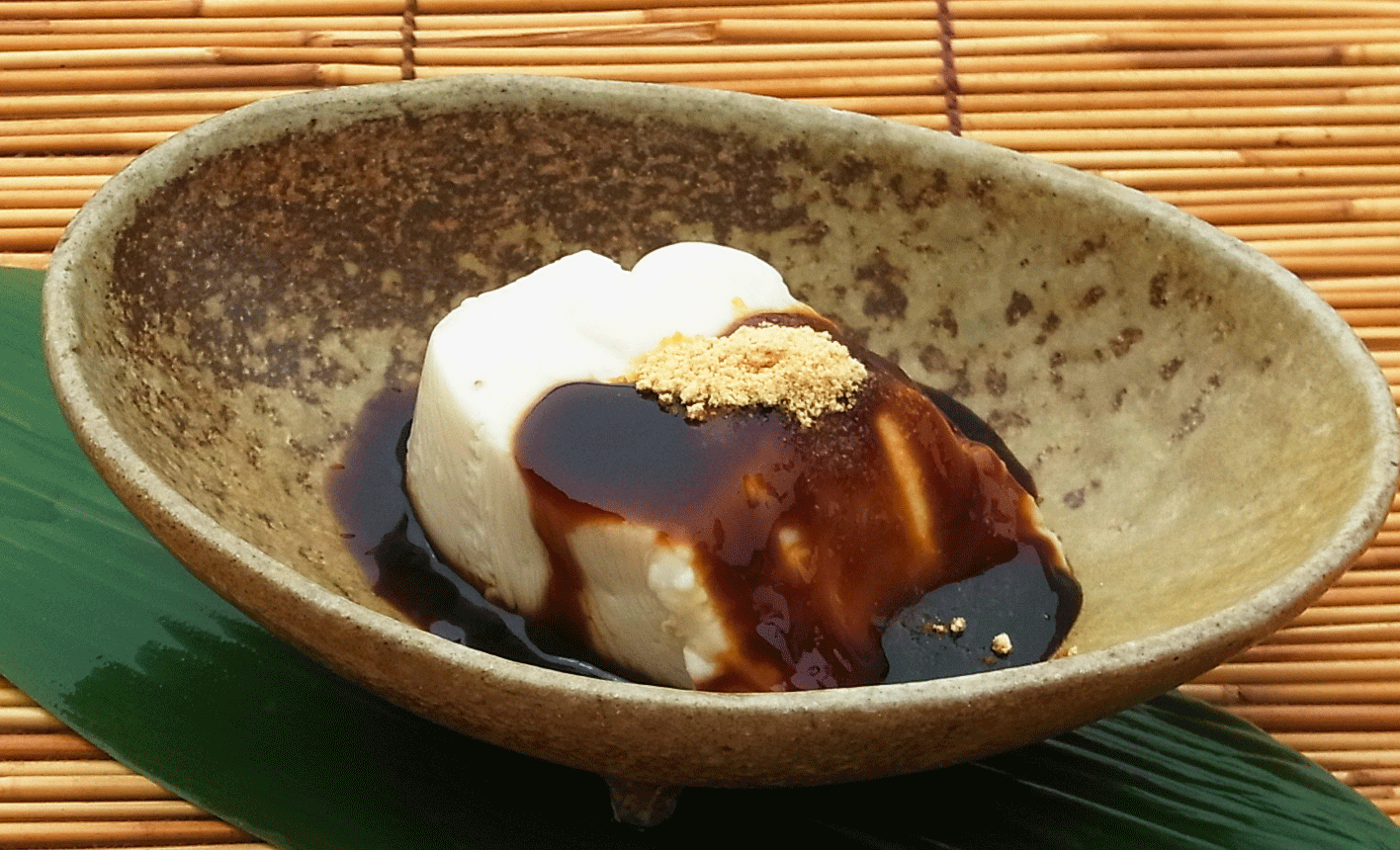【独楽豆腐3個】＆【黒蜜 de 独楽豆腐3個】セット