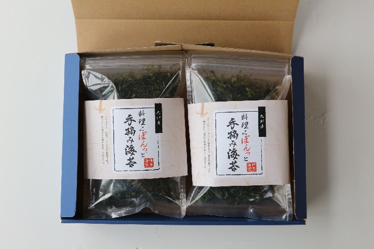【ギフト用4個セット】料理にぽんっ。と手摘み海苔
