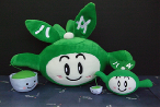 愛のあふれるお茶　横溝製茶工場 八女茶マスコットキャラクター「やめ茶丸」！！大サイズ