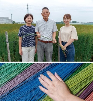 丈夫な福岡県産い草の花ござを使ってもらいたい