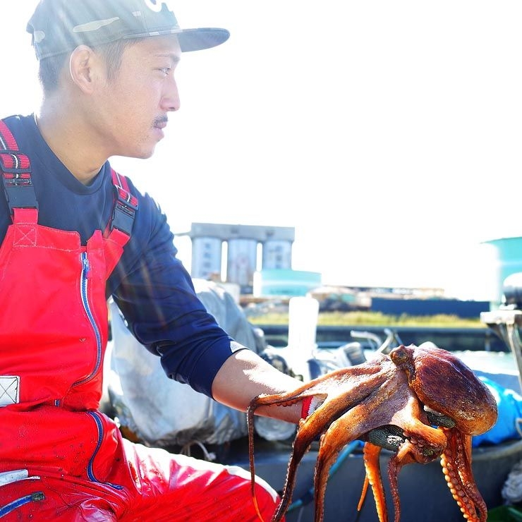 関門海峡たこ刺身3パックお取り寄せお試しセット(冷凍)｜北九州市漁協漁師・藤島さん