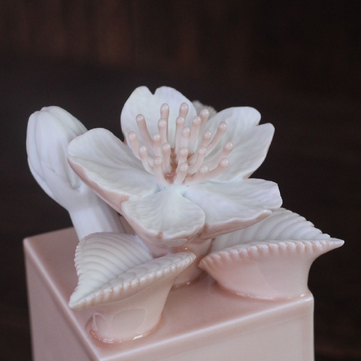 桜一輪・アートオーナメント(ピンク・めしべピンク)