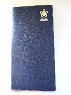 福岡県統計協会 2022年版福岡県民手帳　標準判　紺　