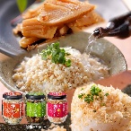 福津いいざい 「仕出し ふか田」の3種ご飯のお供セット【各1本入】
