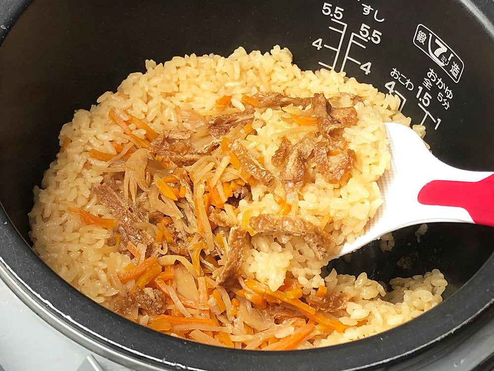 2合のお米と合わせて炊くだけの簡単調理！